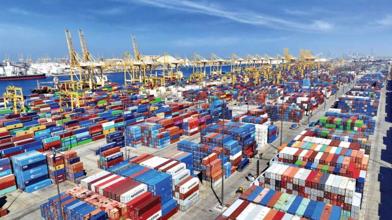ocean ports, uae, jebel ali, emirates, freight